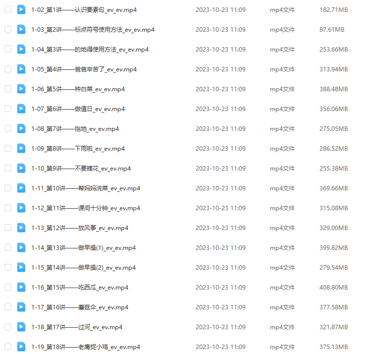 小學(xué)1-6年級(jí)滿分作文及陳心陳心滿分課堂資料大全 百度網(wǎng)盤下載