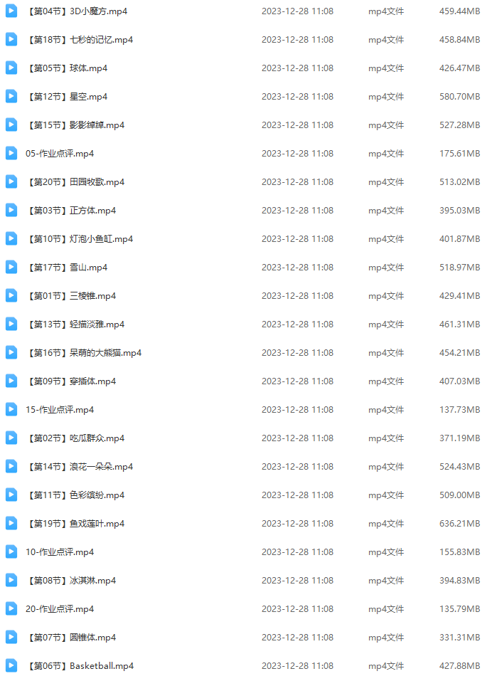 大鵬教育美術基礎課全集網(wǎng)盤下載 零基礎也能學畫畫